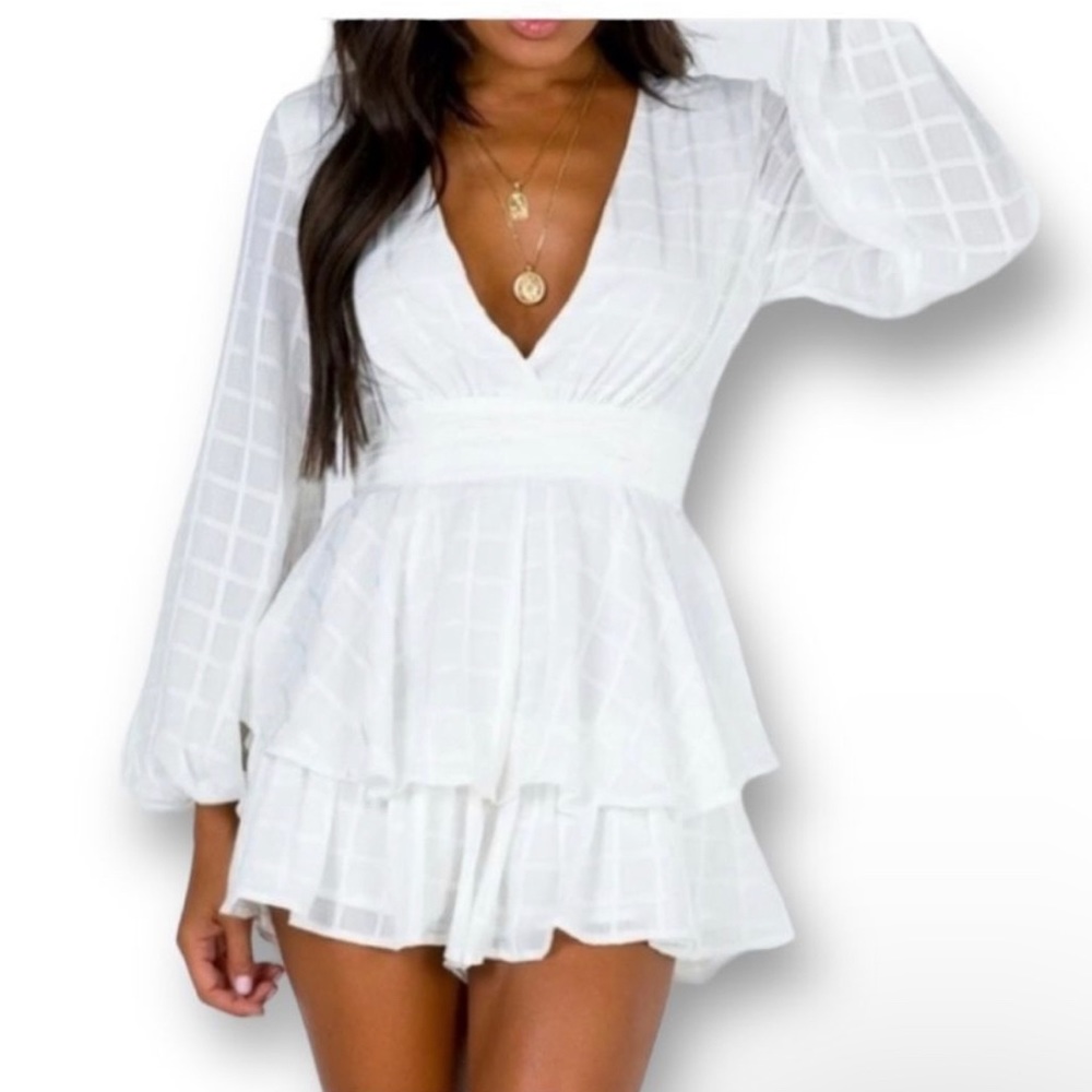 Princess Polly White Romper